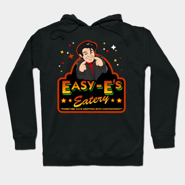 Easy E's Eatery ERIC BISCHOFF Parody Hoodie by jennesis